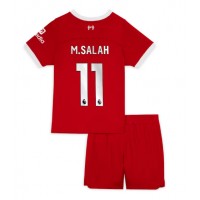 Maglie da calcio Liverpool Mohamed Salah #11 Prima Maglia Bambino 2023-24 Manica Corta (+ Pantaloni corti)
